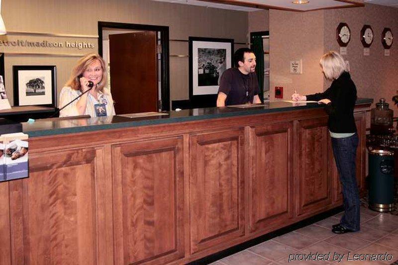 Hampton Inn Detroit Madison Heights South Troy Интериор снимка
